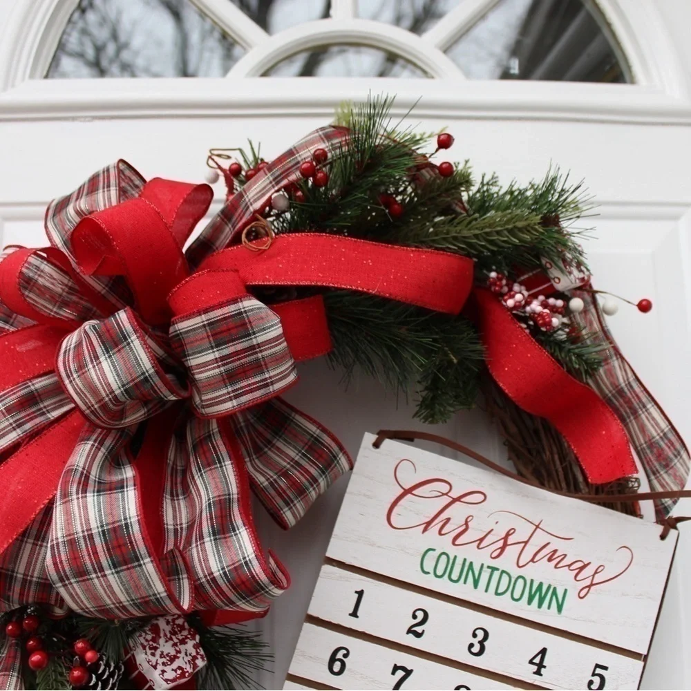 Christmas Advent Calendar Welcome Wreath